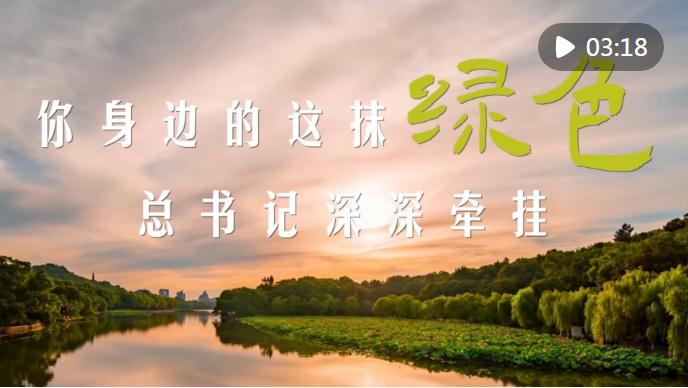 微視頻｜你身邊的這抹綠色 總書(shū)記深深牽掛