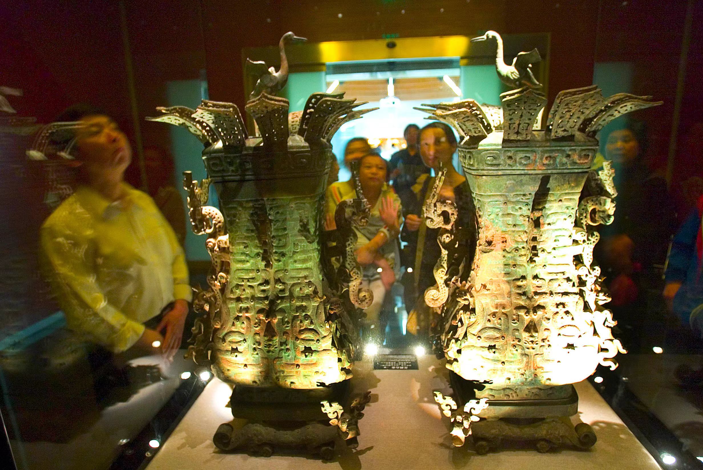 “蓮鶴方壺面世百年”系列融媒報道之二 | 并蒂蓮花 雙鶴絕美