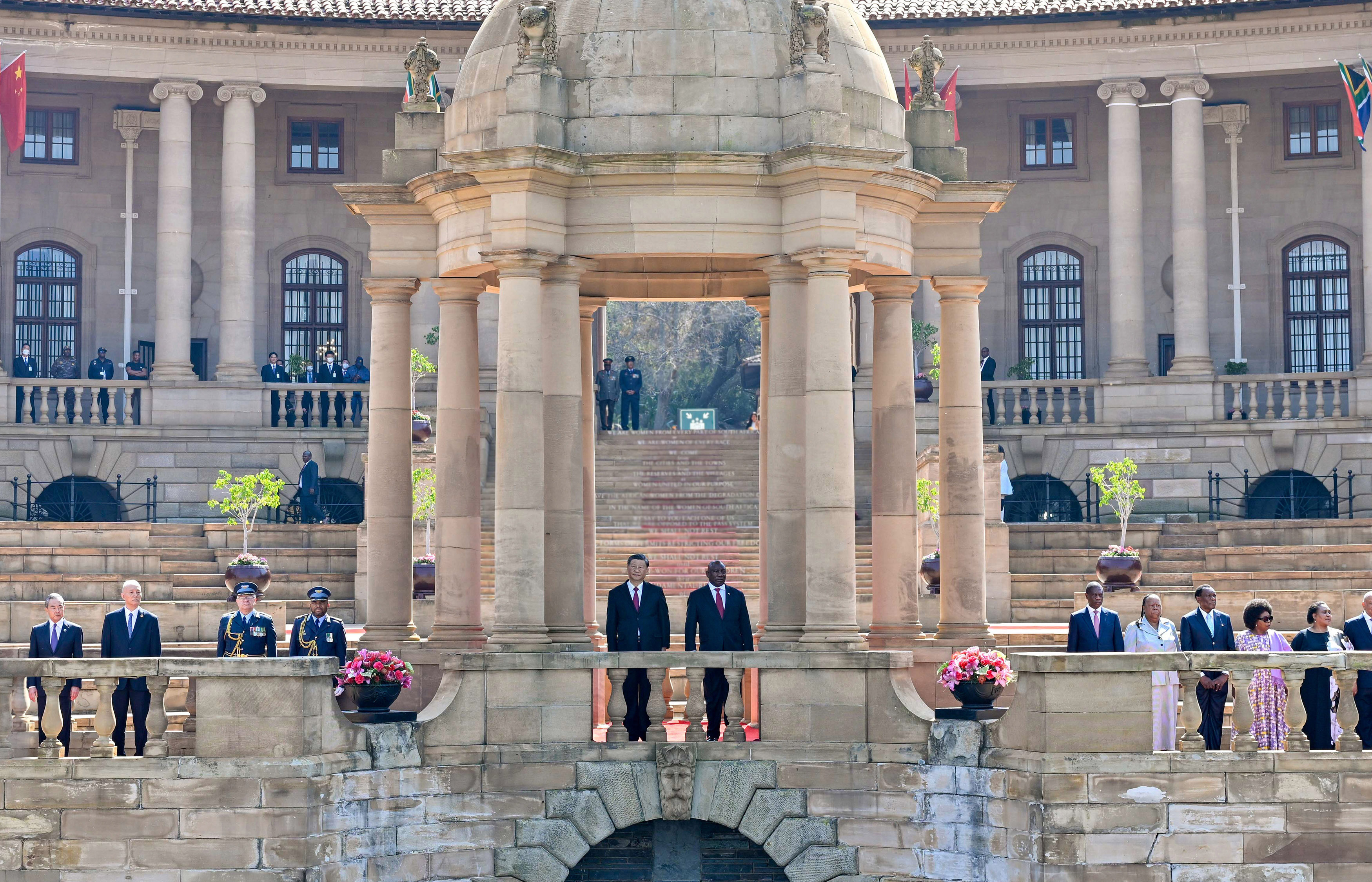 習近平同南非總統(tǒng)會談