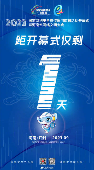 #聚焦2023網(wǎng)絡(luò)安全宣傳周河南省活動(dòng)# 網(wǎng)絡(luò)安全為人民，網(wǎng)絡(luò)安全靠人民。2023年國(guó)家網(wǎng)絡(luò)安全宣傳周河南省活動(dòng)開(kāi)幕式暨河南省網(wǎng)絡(luò)文明大會(huì)將于9月11日在開(kāi)封啟動(dòng)。