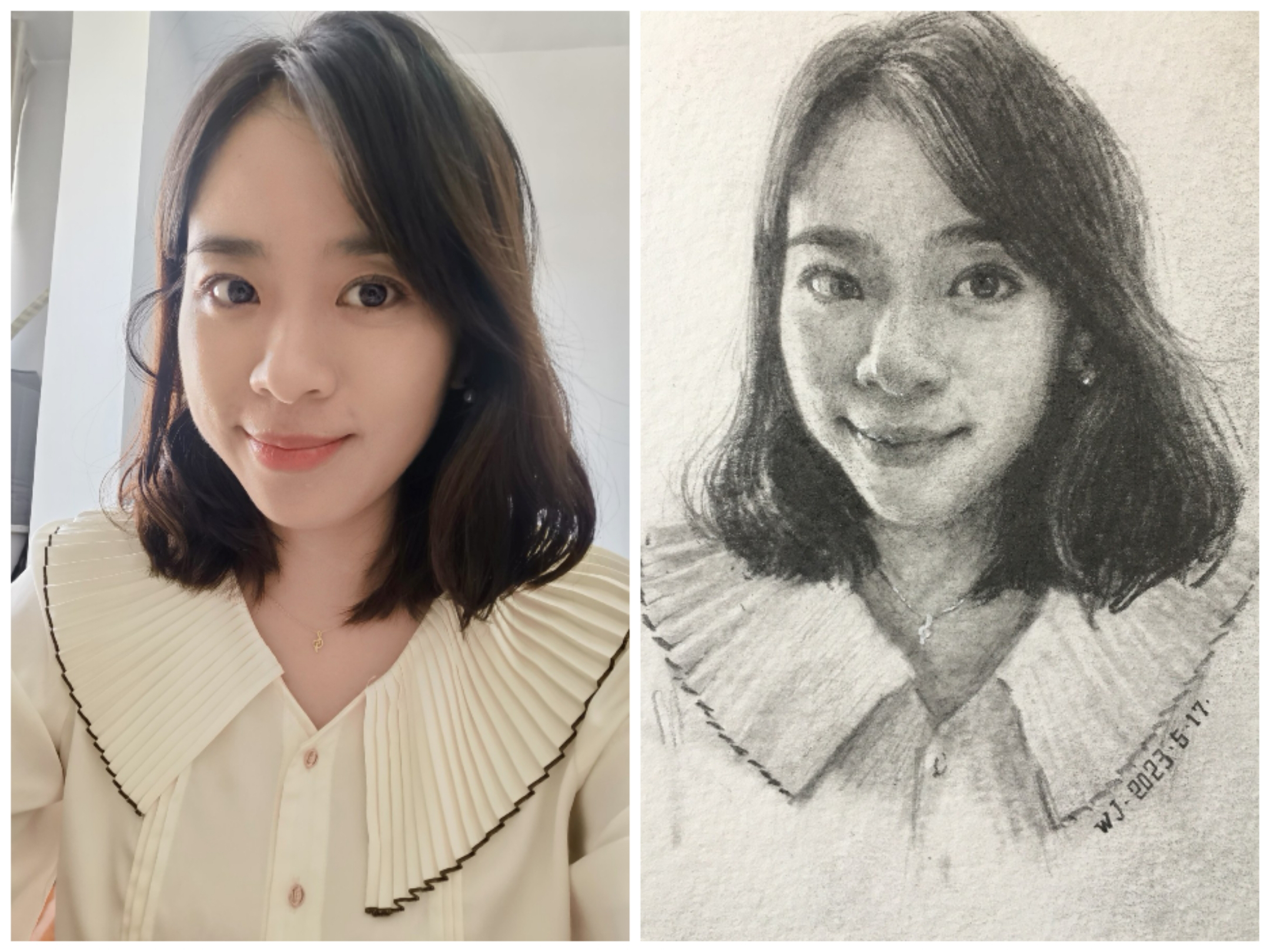 我的老師有&ldquo;絕活&rdquo;④丨王靜：為36位學(xué)生手繪畢業(yè)肖像 做暖心&ldquo;守護(hù)人&rdquo;