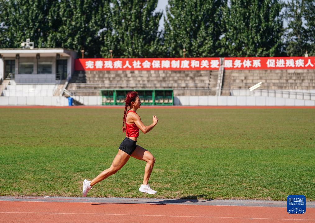 中國(guó)運(yùn)動(dòng)員備戰(zhàn)杭州亞殘運(yùn)會(huì)