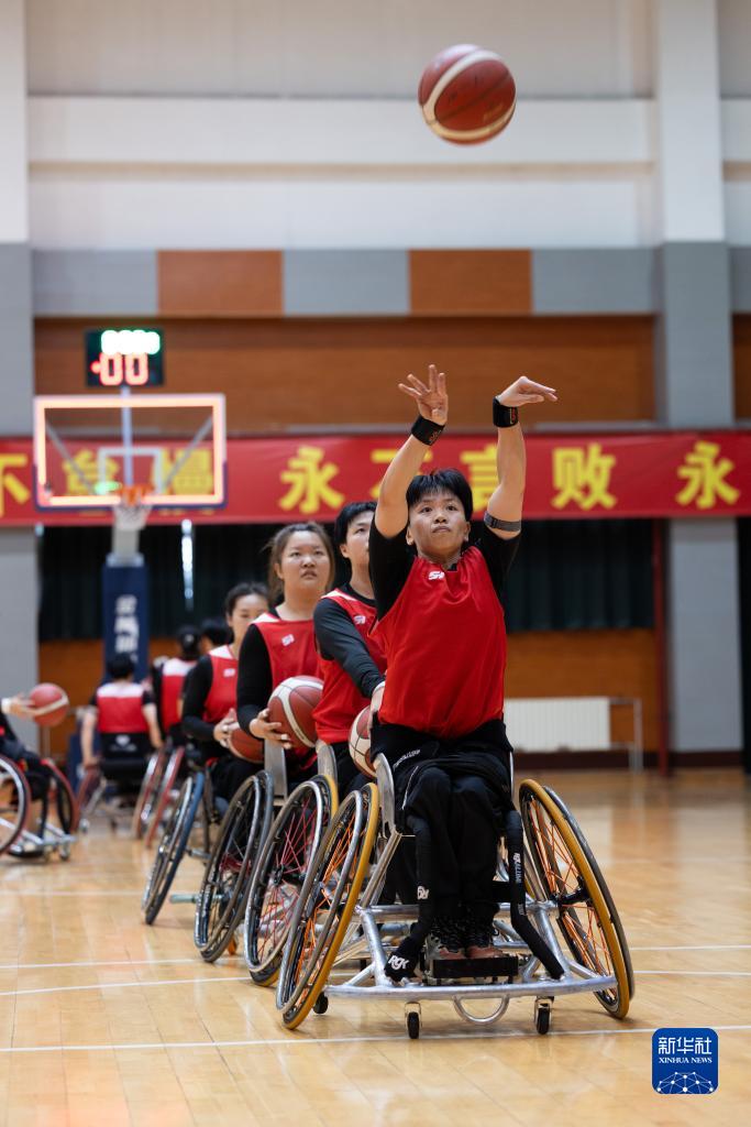 中國(guó)運(yùn)動(dòng)員備戰(zhàn)杭州亞殘運(yùn)會(huì)