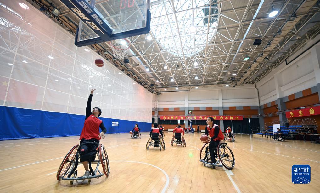 中國(guó)運(yùn)動(dòng)員備戰(zhàn)杭州亞殘運(yùn)會(huì)