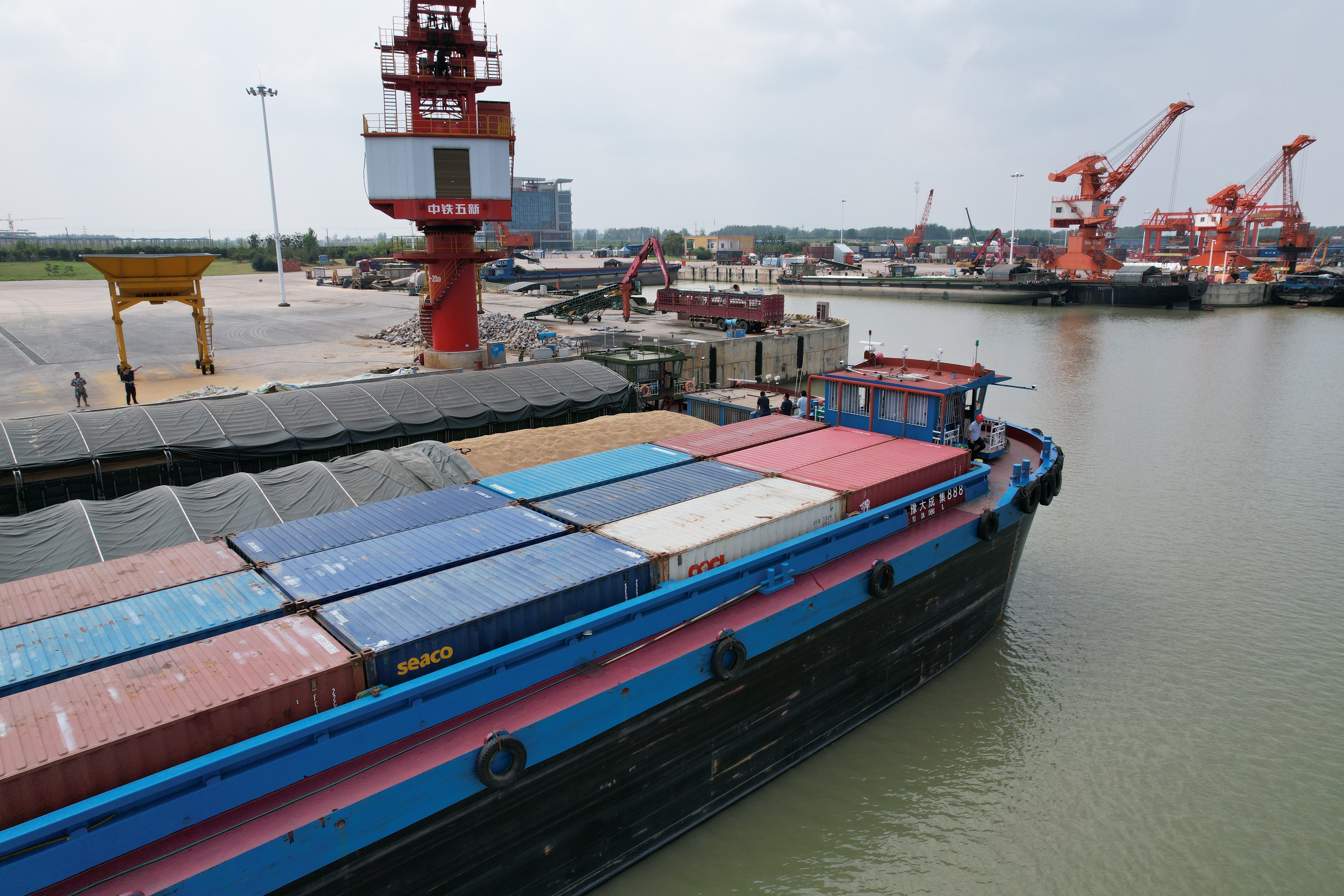 內(nèi)河航運看中原|走進&ldquo;河南第一大港&rdquo;周口港