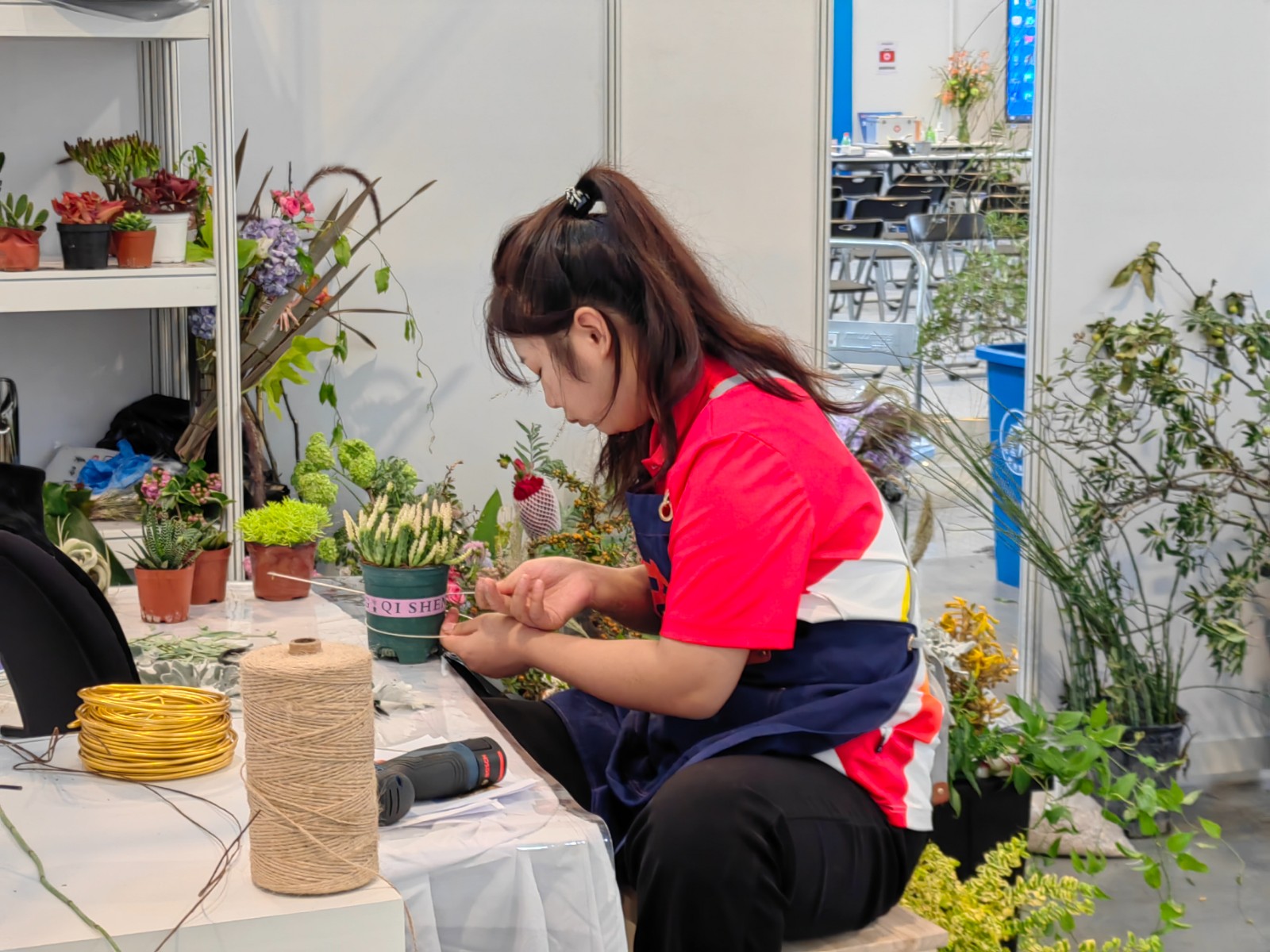 “豫”見絕活兒④丨許佳佳：一花一世界，在花藝中感受五彩斑斕的生活