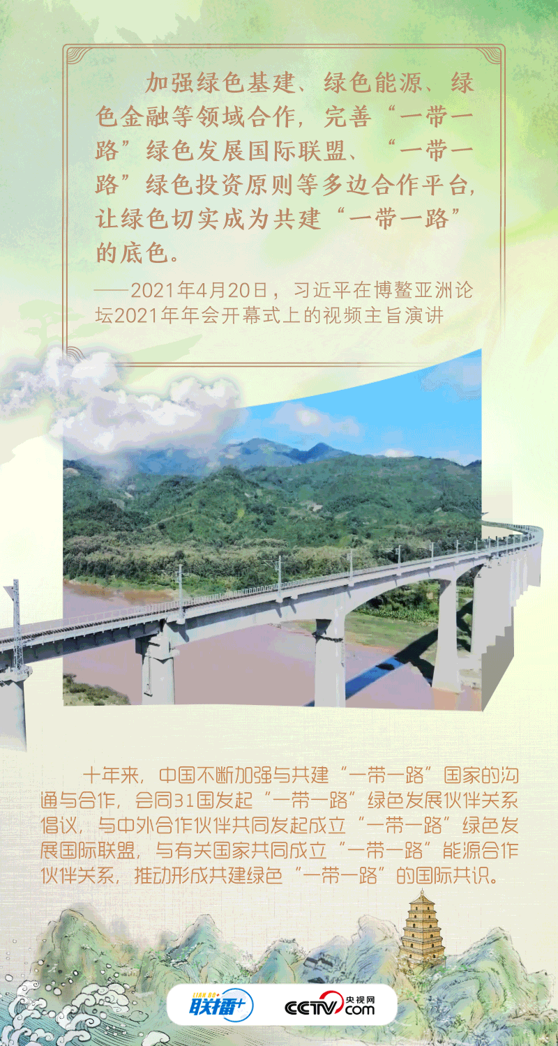 大道之行｜綠色是共建“一帶一路”的底色
