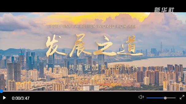 高舉共同發(fā)展旗幟 同行人類進(jìn)步正道——寫(xiě)在習(xí)近平主席提出全球發(fā)展倡議兩周年之際