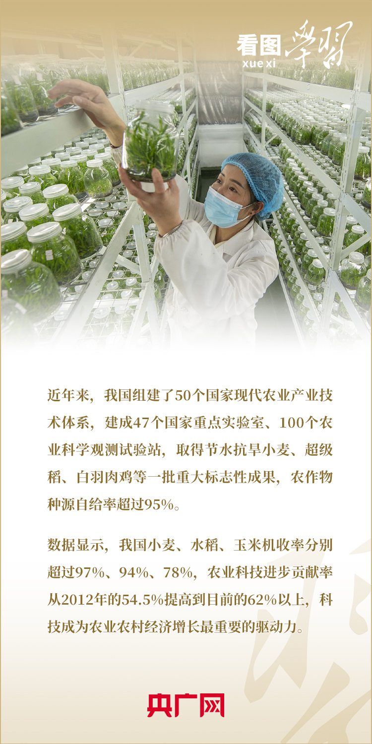 看圖學習丨加快實現(xiàn)農業(yè)科技自立自強