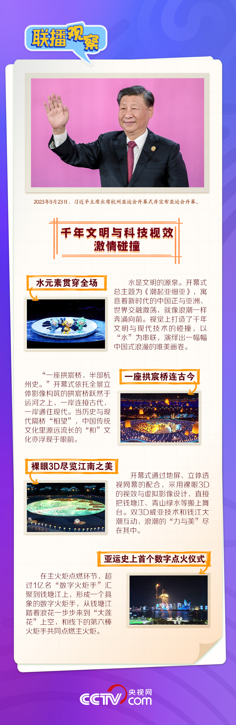 潮涌東方｜亞運圣火下，這些細(xì)節(jié)盡展中國之美