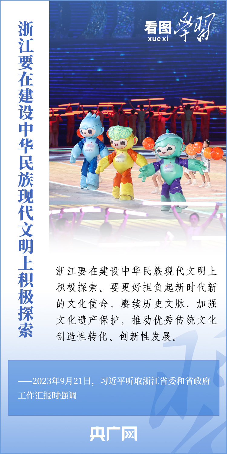 看圖學習丨奮力譜寫中國式現(xiàn)代化浙江新篇章