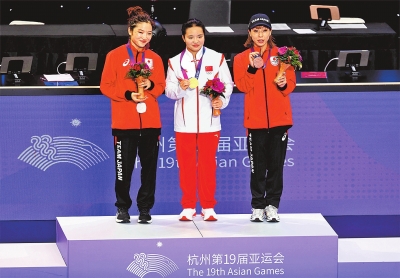 霹靂舞首次亮相亞運會 河南姑娘劉清漪奪得&ldquo;首金&rdquo;