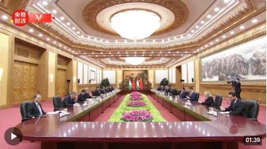 獨(dú)家視頻丨習(xí)近平會(huì)見(jiàn)匈牙利總理：共話合作愿景 同繪發(fā)展藍(lán)圖
