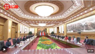 獨(dú)家視頻丨習(xí)近平會見阿根廷總統(tǒng)：共同樹立全球南方國家團(tuán)結(jié)合作的典范