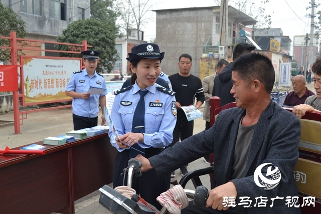 平輿:金秋農(nóng)忙豐收季 禁種宣傳到地頭