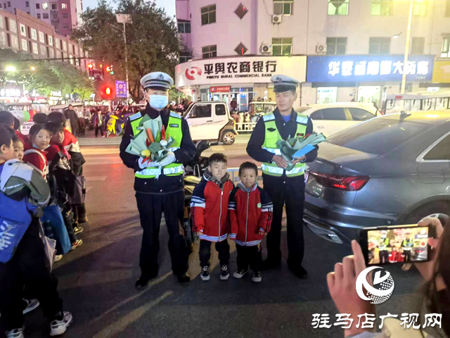 平輿縣交警：&ldquo;護(hù)學(xué)&rdquo;守護(hù)師生平安路