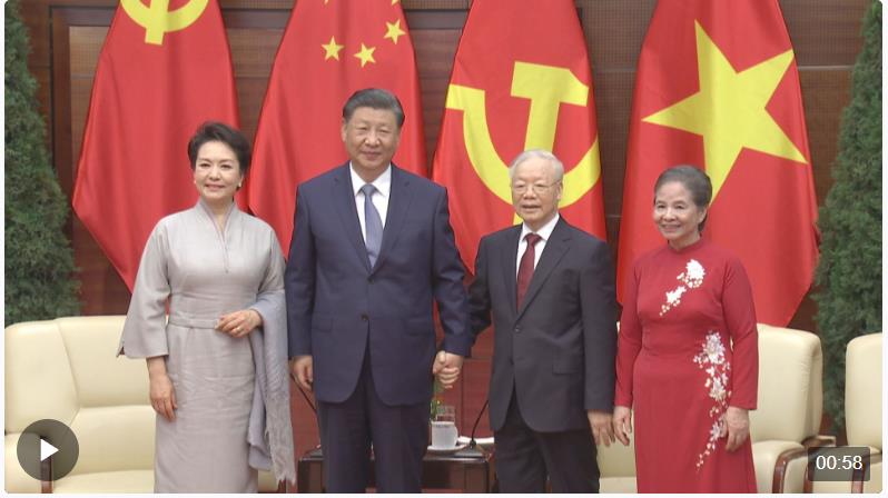 時政新聞眼丨時隔六年習近平再訪越南，承載哪些重要歷史意義