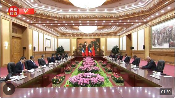 獨(dú)家視頻丨習(xí)近平：中方愿同安方加強(qiáng)發(fā)展戰(zhàn)略對接 推動中安關(guān)系取得更多成果