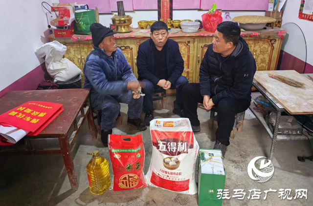 平輿縣退役軍人事務局:新春送慰問 情深暖人心