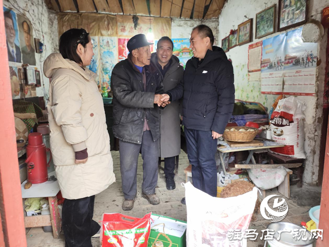 平輿縣退役軍人事務局:新春送慰問 情深暖人心