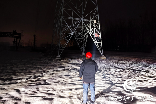 國網(wǎng)平輿縣供電公司:迎風踏雪保供電 守護群眾過新年