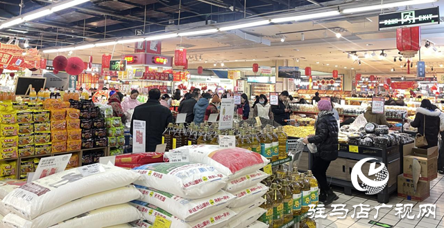 春節(jié)＋寒潮 駐馬店商超：放心！市民的&ldquo;菜籃子&rdquo;有保障