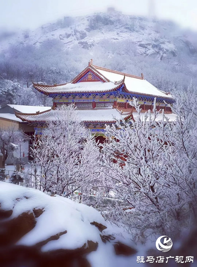 美呆了！羅漢山開啟雪凇、霧凇雙景齊現(xiàn)模式