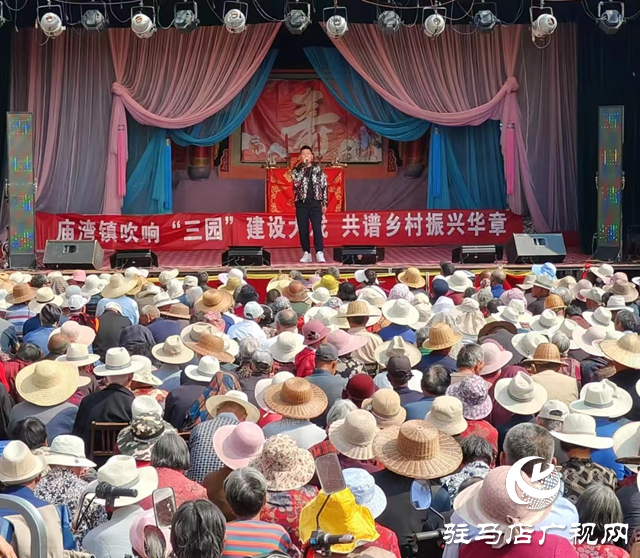 平輿縣廟灣鎮(zhèn)舉行傳統(tǒng)廟會暨深化“三園”建設(shè)文化演出活動