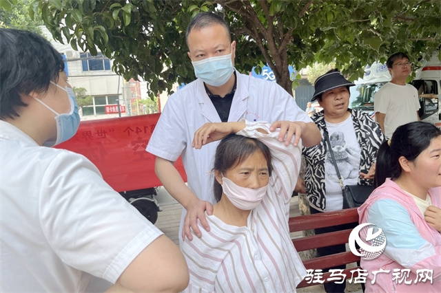 駐馬店市第一人民醫(yī)院&ldquo;紅會(huì)送醫(yī)&rdquo;義診活動(dòng)走進(jìn)西平縣盆堯鄉(xiāng)