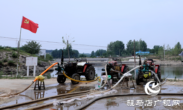 泌陽縣下碑寺鄉(xiāng)：黨群合力抗旱 千畝農(nóng)田&ldquo;止渴&rdquo;