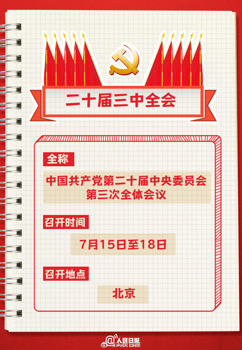 收藏！二十屆三中全會(huì)知識(shí)點(diǎn)