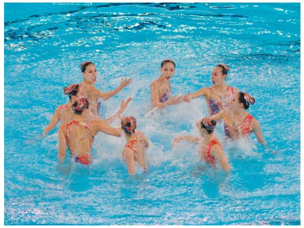 甲骨文“山”字驚艷亮相花泳池，中國隊奪首金創(chuàng)歷史丨豫見巴黎奧運