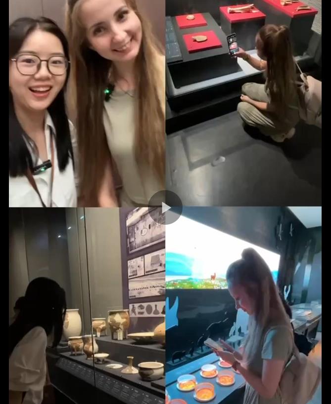 何以中國 行走河南丨外國朋友走進(jìn)二里頭夏都遺址博物館 探尋“最早的中國”