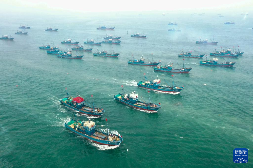 黃渤海“開漁”千船競發(fā)