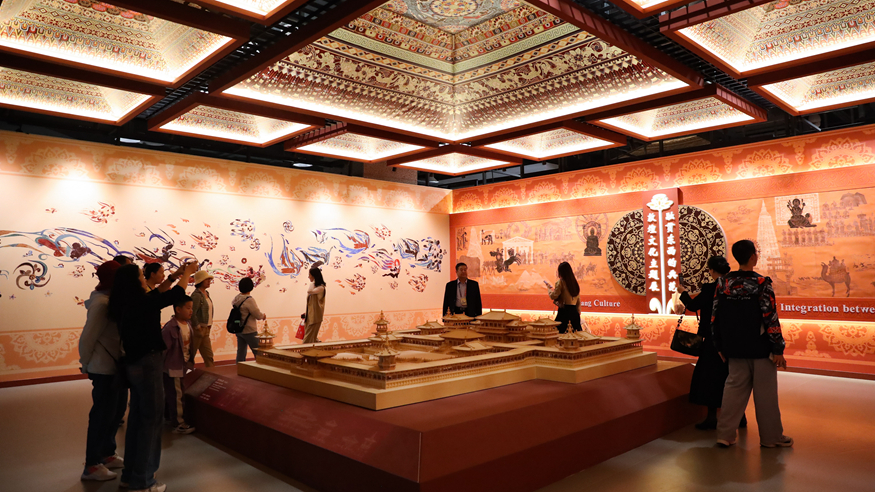敦煌文博會(huì)展覽彰顯絲路多元文化魅力