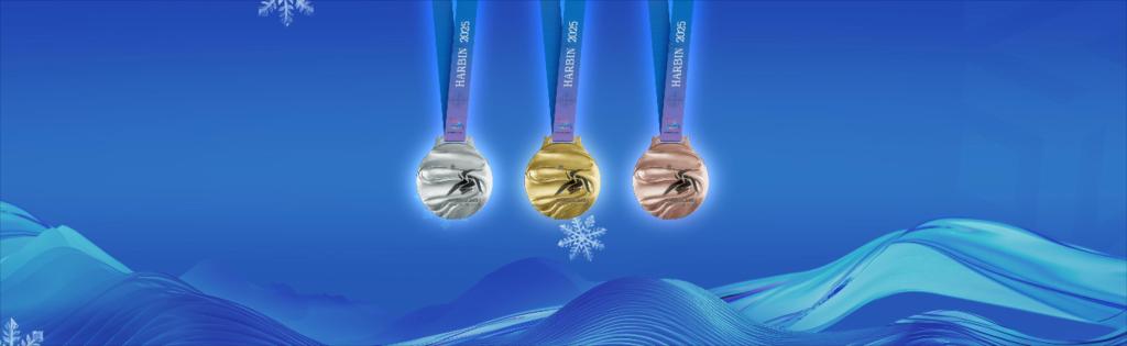 燃情冰雪！亞冬會火炬、獎牌亮相