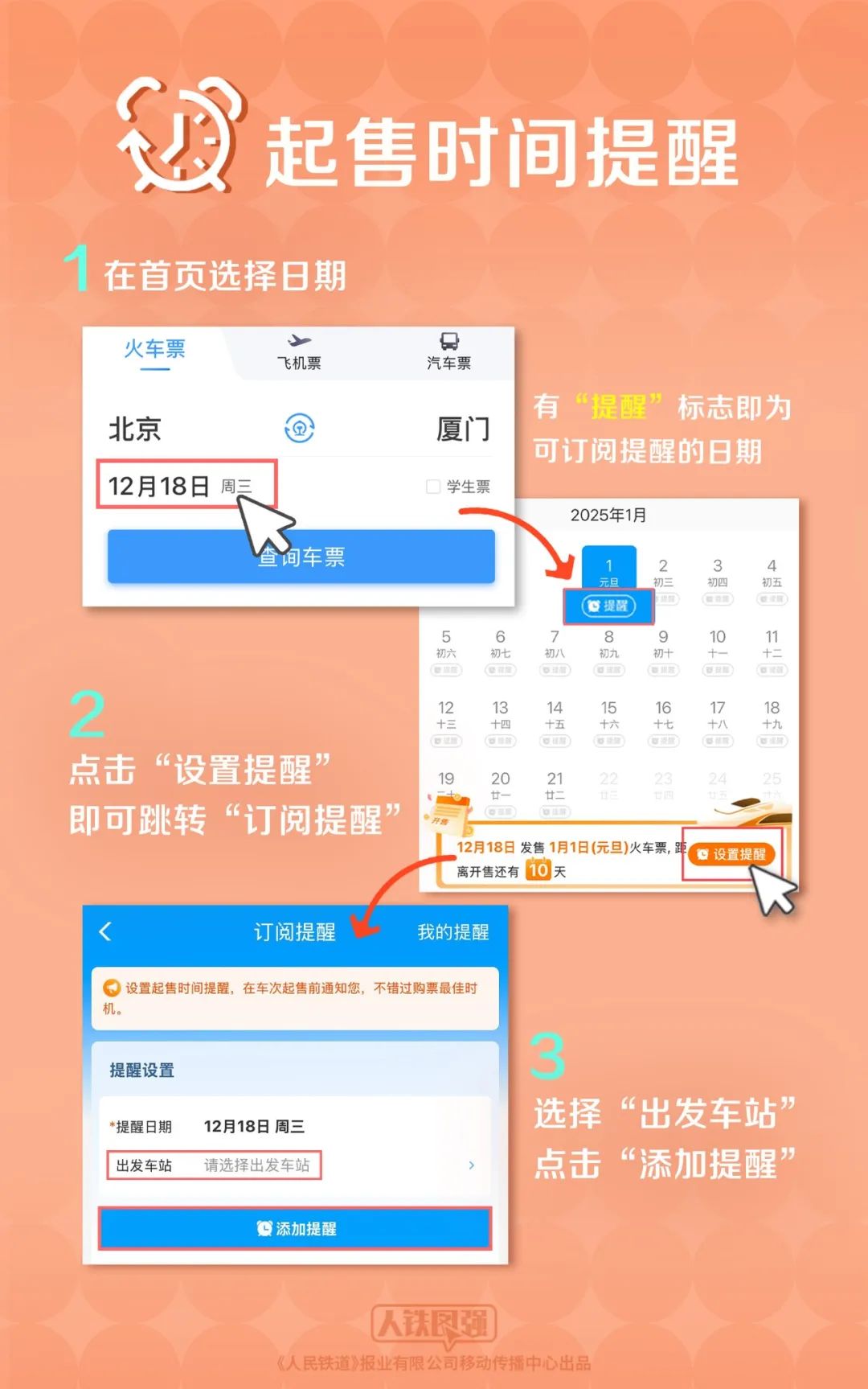 2025年火車票起售！