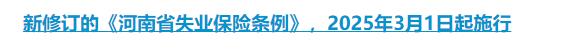 海報丨@河南人，2025年起這些新政將影響你我