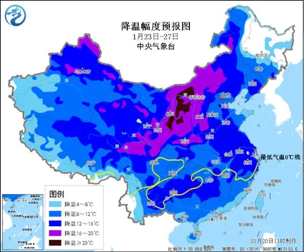 節(jié)前大寒潮將至！雨雪降溫來襲，春運返鄉(xiāng)需警惕