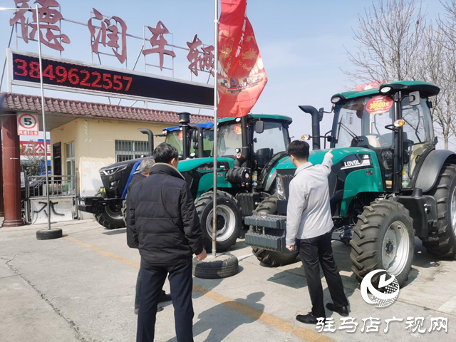 駐馬店:春耕備耕正當(dāng)時(shí) 農(nóng)業(yè)機(jī)械迎熱銷