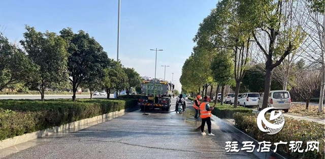 示范區(qū)城管局開展春季市容環(huán)境整治行動