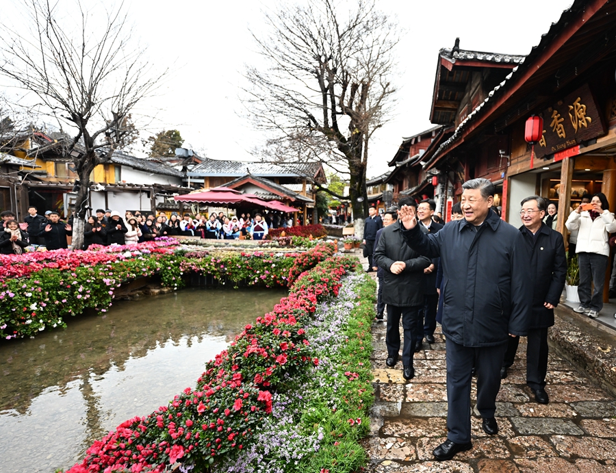 習(xí)近平：解放思想改革創(chuàng)新奮發(fā)進(jìn)取真抓實(shí)干 在中國(guó)式現(xiàn)代化進(jìn)程中開創(chuàng)云南發(fā)展新局面