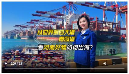 從世界第四大港——青島港看河南好物如何出海？