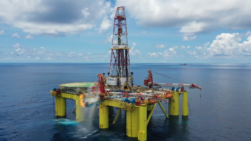 我國首次探獲海上深層—超深層碎屑巖億噸油田