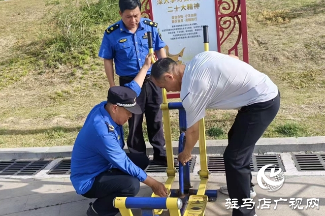 確山縣：加強市政設施維護 提升城市管理水平