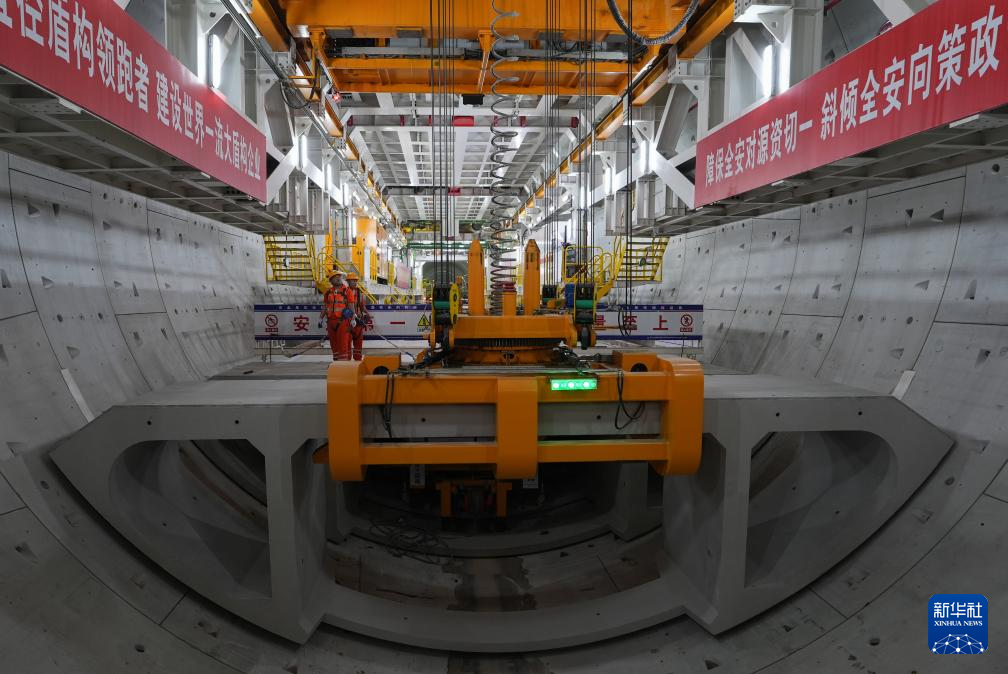 世界最長海底高鐵隧道全面進入海域段施工