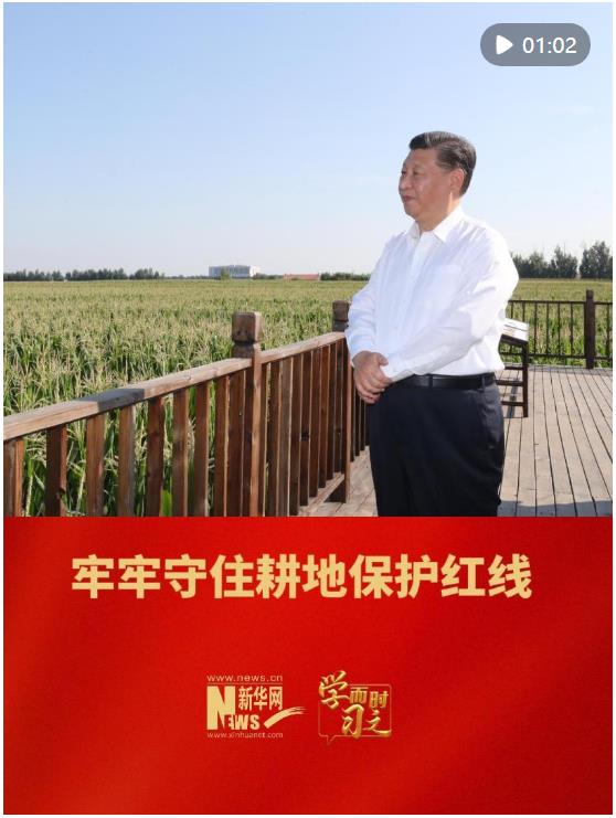 學(xué)而時(shí)習(xí)之｜牢牢守住耕地保護(hù)紅線