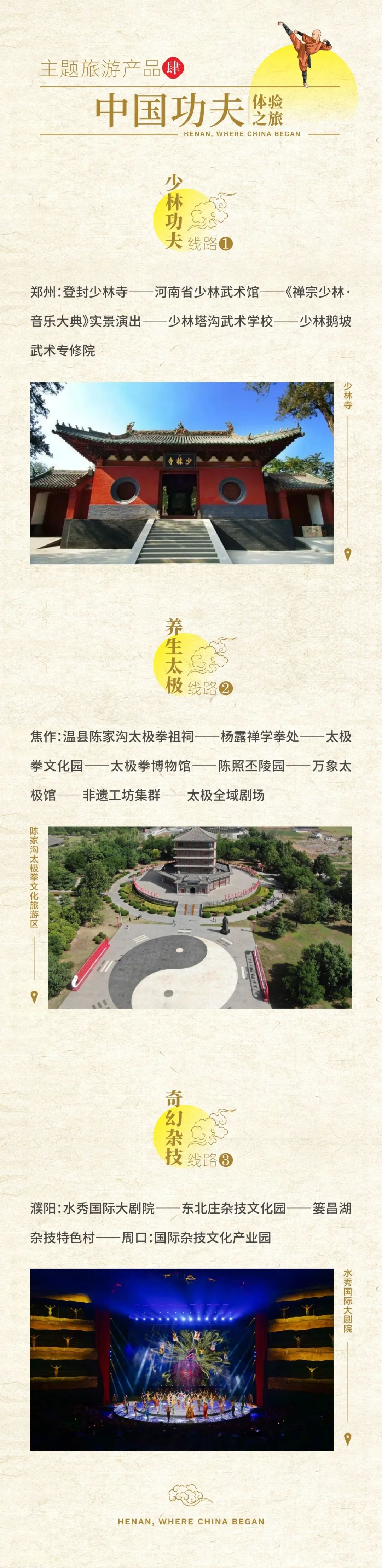怎么玩任你選！老家河南15大主題精品旅游線路來啦→