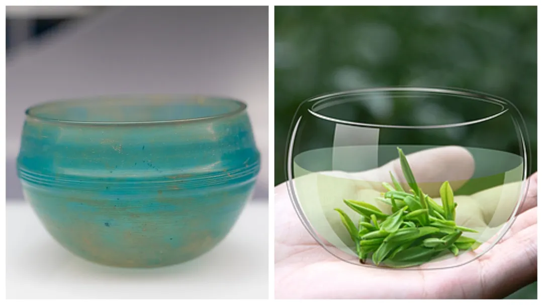 文博日歷丨誰(shuí)家玻璃杯“穿越”了？這可是實(shí)打?qū)嵉臐h代產(chǎn)品