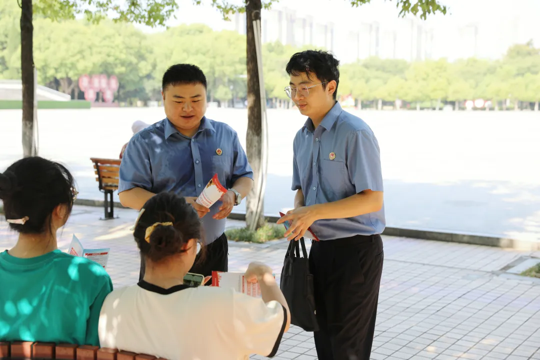 驛城區(qū)檢察院反詐宣傳持續(xù)“升溫”